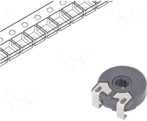 PIHER Potentiometer: mounting | 10kΩ |