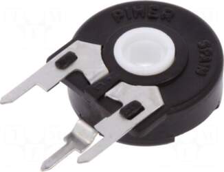 PIHER Potentiometer: mounting | single turn