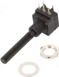 PIHER Potentiometer: shaft | 500kΩ |
