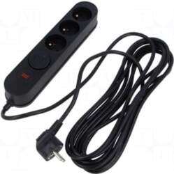 PLASTROL Plug socket strip: protective |