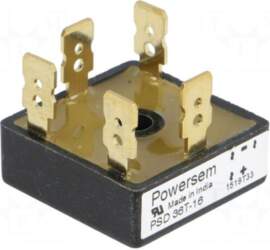 POWERSEM Bridge rectifier: three-phase | Urmax:
