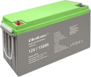 Qoltec Akumulator żelowy Deep Cycle |