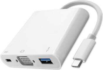 Qoltec Hub Adapter USB-C 3.1