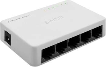 Qoltec Network SWITCH | 5 x