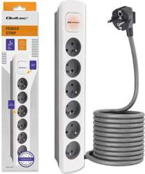 Qoltec Power strip | 6 sockets