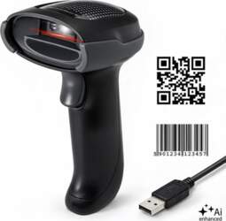 Qoltec Precise Barcode Scanner 1D 2D