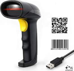 Qoltec Precise Barcode Scanner 1D 2D