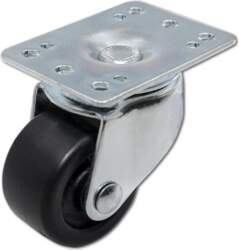 Qoltec Rack castors set  without locking|