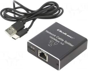 QOLTEC Switch Ethernet | RJ45 socket