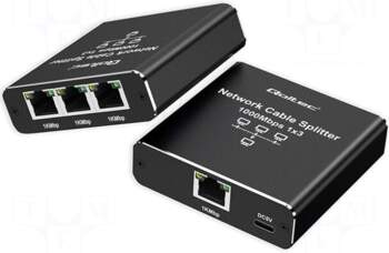 QOLTEC Switch Ethernet | RJ45 socket