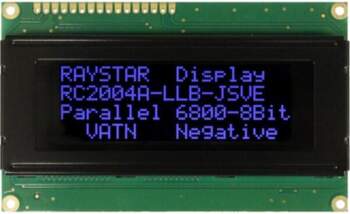RAYSTAR OPTRONICS Display: LCD | alphanumeric
