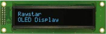 RAYSTAR OPTRONICS Display: OLED | alphanumeric