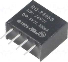 RECOM Converter: DC/DC | 1W |