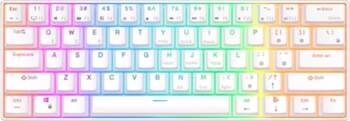 ROYAL KLUDGE RK61 White, Blue Switch