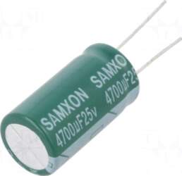SAMXON Capacitor: electrolytic | low ESR