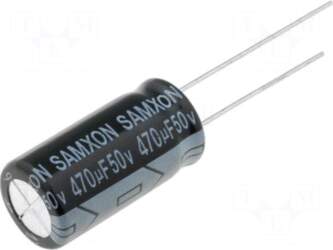 SAMXON Capacitor: electrolytic | THT |