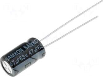 SAMXON Capacitor: electrolytic | THT |
