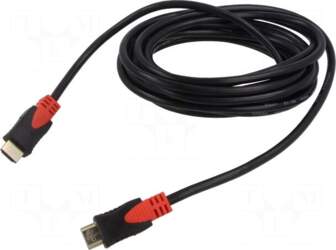 SAVIO Cable | HDMI plug,both