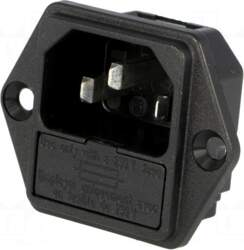 SCHURTER Connector: AC supply | socket