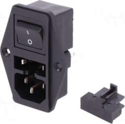 SCHURTER Connector: AC supply | socket