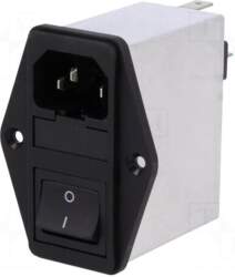 SCHURTER Connector: AC supply | socket