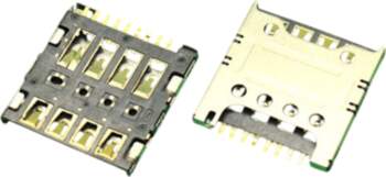 Sim Card Reader Connector Socket Slot