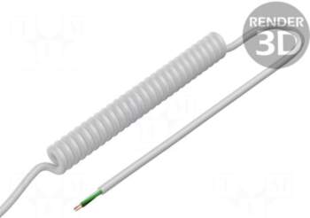 SIMECH Wire: coiled | 3x0.22mm2