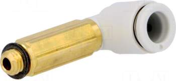 SMC Push-in fitting | threaded,angled
