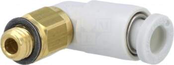 SMC Push-in fitting | threaded,angled