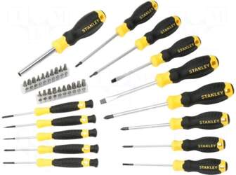 STANLEY Screwdriver: universal-set | 34pcs.