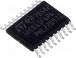 STMicroelectronics IC: STM32 ARM microcontroller |