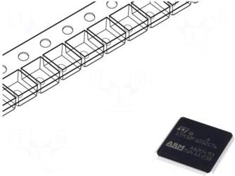 STMicroelectronics IC: STM32 ARM microcontroller |