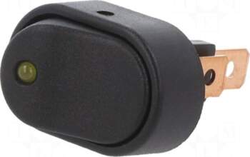 SWITCH COMPONENTS ROCKER | SPST |