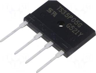 TAIWAN SEMICONDUCTOR Bridge rectifier: single-phase |