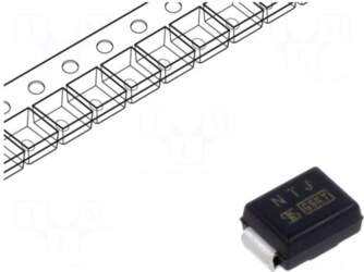 TAIWAN SEMICONDUCTOR Diode: TVS | 600W