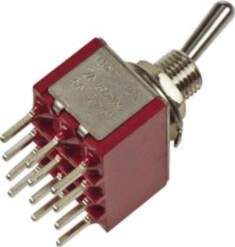 Taiwan VERTICAL TOGGLE SWITCH 4PDT ON-ON