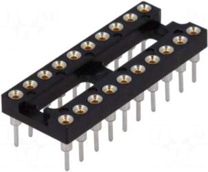 TE Connectivity Socket: DIP | PIN: