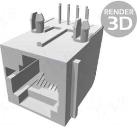 TE Connectivity Connector: RJ45 | socket