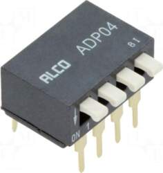 TE Connectivity Switch: DIP-SWITCH | Pos: