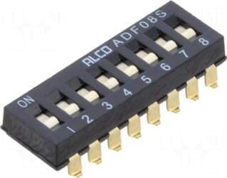 TE Connectivity Switch: DIP-SWITCH | Poles