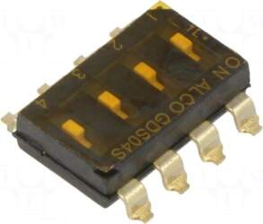 TE Connectivity Switch: DIP-SWITCH | Poles