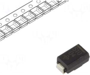 VISHAY Diode: Schottky rectifying | SMA