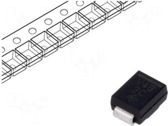 VISHAY Diode: Schottky rectifying | SMB