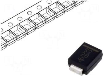 VISHAY Diode: Schottky rectifying | SMB