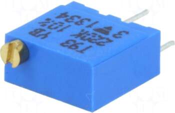 VISHAY Potentiometer: mounting | multiturn |