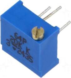 VISHAY Potentiometer: mounting | multiturn |