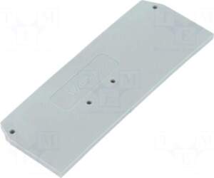WAGO End piece | grey |