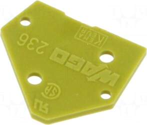 WAGO End piece | light green