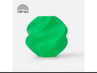 BambuLab ABS Bambu Green (40500) materiāla