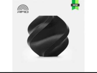 BambuLab PC FR Black (63100) materiāla